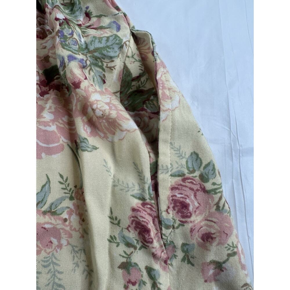 Vintage Capacity Skirt Midi 90s Boho Cottagecore Teacher Floral Summer Pockets M - Picture 4 of 5